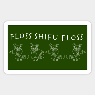 Shifu Floss Sticker